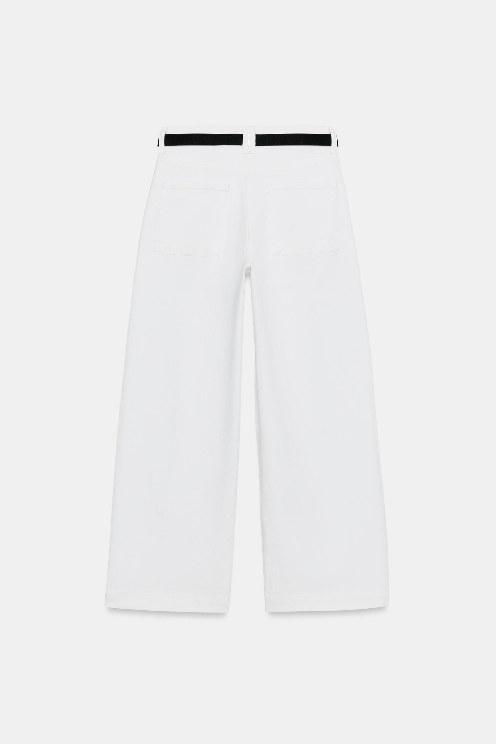 JEAN Z1975 CULOTTE TAILLE HAUTE À CEINTURE